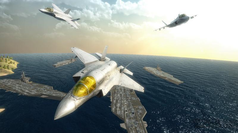 关键空袭空军战斗机模拟器手机版下载,关键空袭,空战游戏,开飞机游戏